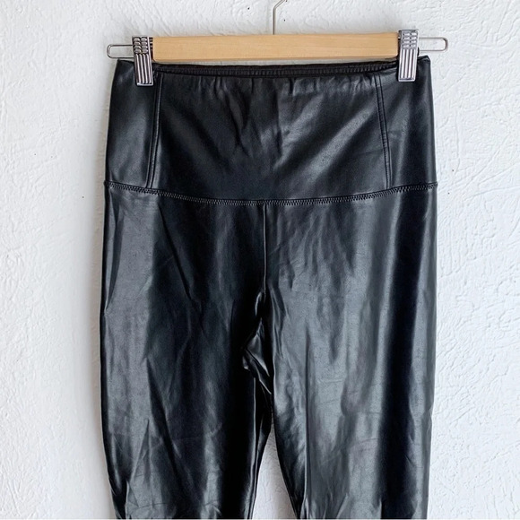 Wilfred Free Daria Ankle Pant Black Vegan Leather Sz Small - Picture 3 of 7